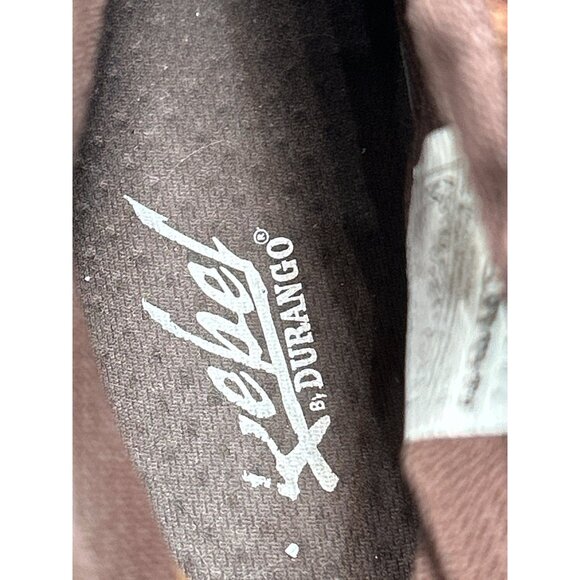 Rebel by Durango Composite Toe Waterproof Western Boot Size 10 - Picture 8 of 10